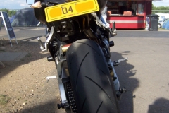 Honda CBR600RR 2004<p>A16 Moto GP Carbon Exhaust with Titanium Type Slashcut Outlet</p><br /><br />