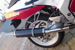 Yamaha FZR 400<p>A16 Road Legal Carbon Exhaust with Traditional Spout</p><br /><br />