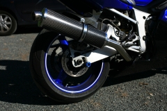 Yamaha YZF R6 1998-2002<p>A16 Road Legal Carbon Exhaust with Polished Traditional Spout</p><p></p><br />