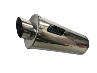 A16 Stainless Race Exhaust with Slashcut Outlet