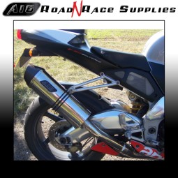 Aprilia RSV 1000 Mille 1998-2004<p>A16 Stainless Road Legal Exhaust with Carbon Outlet</p><br /><br />