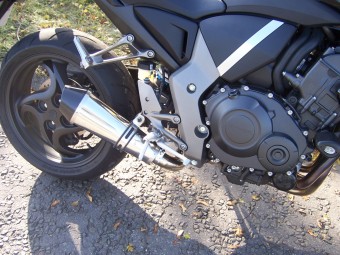 Honda CB1000R <p>A16 Stainless Cone Exhaust with Carbon Cap Outlet<br/><br/></p>