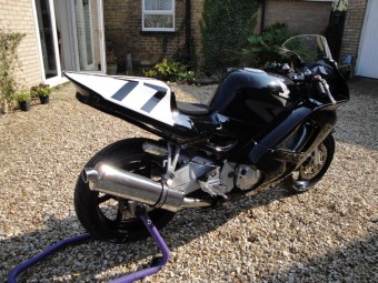 Honda CBR600 Steel Frame <p>A16 Race Fairing and Seat</p>