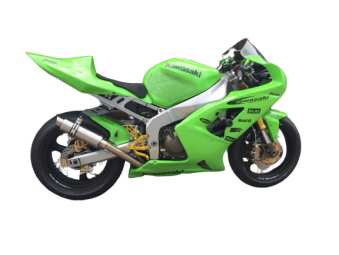 Kawasaki ZX636 2003-04 <p>A16 Race Fairing and Seat & A16 Stainless Moto GP Exhaust  </p>