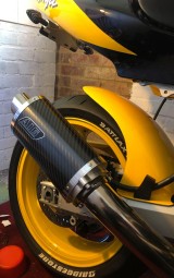 Kawasaki ZX6R 1998-2002<p>A16 Rear Hugger in Yellow</p>