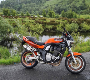 Suzuki GSF 1200 Bandit<p>A16 Twin High Level Exhausts</p><p>A16 Stubby Stainless Exhausts with Slashcut Outlets</p><br />