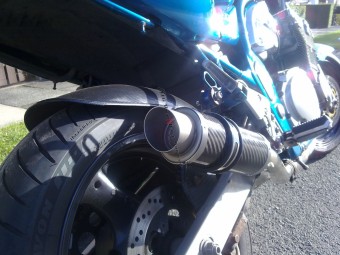 Suzuki GSF 600 Bandit<p>A16 Moto GP Exhaust with Titanium Type Outlet</p><br/>