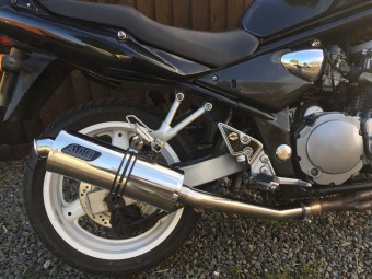 Suzuki GSF 600 Bandit<p>A16 Road Legal Stainless Exhaust with Traditional Spout</p><br/>