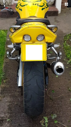 Suzuki GSF Bandit 1995-2000<p>A16 Undertray with Clear Lense Shark Nose LED Rear Lights</p>