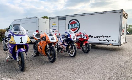 Selection of Renaissance Racing Bikes with A16 Race Bodywork