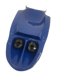 Suzuki GSXR Y K1 K2 K3 2000-2003 Twin Rear Light Undertray in Blue with Smoked Lights<p>A16 Undertray Kit with Tail Tidy and Indicators</p>