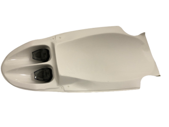 Suzuki GSXR  Y K1 K2 K3 2000-2003 Twin Rear Light Undertray in White with Smoked Lights<p>A16 Undertray Kit with Tail Tidy and Indicators</p>