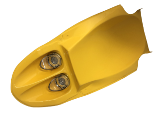 Suzuki GSXR  Y K1 K2 K3 2000-2003 Twin Rear Light Undertray in Yellow<p>A16 Undertray Kit with Tail Tidy and Indicators</p>