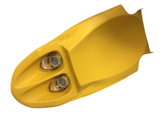 Suzuki GSXR Y K1 K2 K3 2000-2003 Twin Rear Light Undertray in Yellow<p>A16 Undertray Kit with Tail Tidy and Indicators</p>