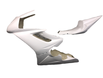 Triumph Daytona 675 / 675R Speed Triple 2006-2012<p>A16 Race Fairing and Seat with Filled in Seat Pad </p>