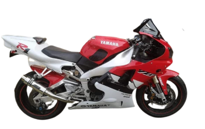 Yamaha YZF R1 1998-2002<p>A16 Moto GP Stainless Exhaust with Polished Slashcut Outlet</p><br /><br />