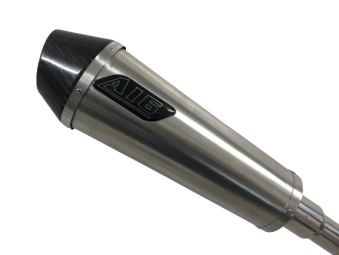 Yamaha YZF R6 2006-2016<p>A16 Brushed Stainless Cone Exhaust with Carbon Cap Outlet</p><p></p><br />