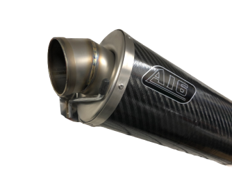 Yamaha YZF R6 2006-2016<p>A16 Carbon Race Exhaust with Titanium Type Flat Bead Spout to fit an Arata Race System</p><p></p><br />