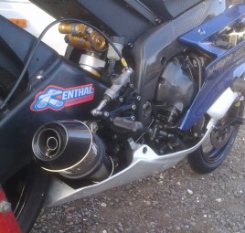 Yamaha YZF R6 2006-2016<p>A16 Stainless Cone Exhaust with Carbon Cap Outlet Outlet</p><p></p><br />
