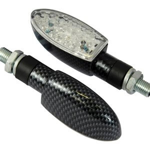 LED Orb Indicators - Carbon Look Body